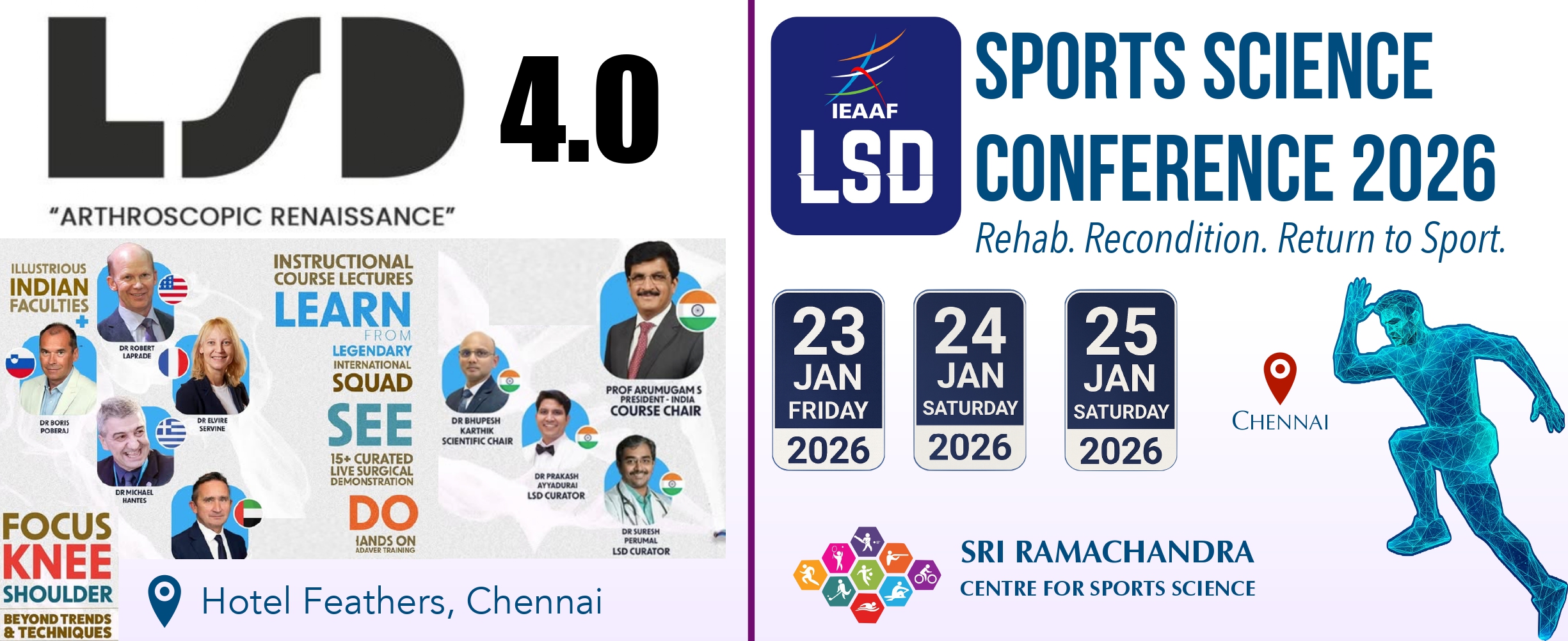 Sri Ramachandra Centre for Sports Science accredited by AFC as a Centre of Excellence