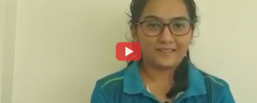 Shooter Aditi Shukla talks about her training during the Project Leap Camp at SRCSS